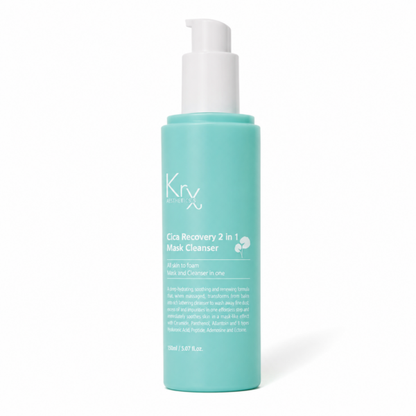 KrX Cica Recovery 2 in 1 Mask Cleanser
