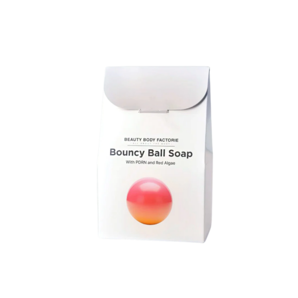 KrX Bouncy Ball Soap with PDRN + RED ALGAE