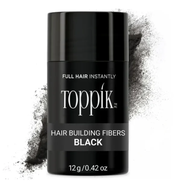 Toppik keratinska vlakna za kosu - black I 12g