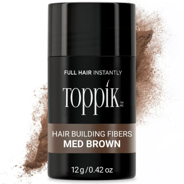 Toppik keratinska vlakna za kosu - medium brown I 12g
